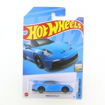 포르쉐다이캐스트 다이캐스트 미니카 모형 모델 2020 지널 핫 휠즈 미니 합금 쿠페 911 GT3 RS 1/64 금속, 03 2022-199