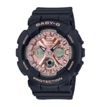 [BABY-G][베이비지] BA-130-1A4DR 베이비지 메탈릭다이얼 무광