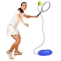 테니스연습 셀프트레이닝 리턴볼플레이어 입문용 라켓, 물통+리턴볼