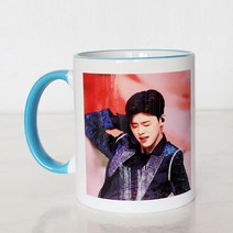 박지현 굿즈 포토머그컵 주문제작, 핑크, 디자인14, 1개