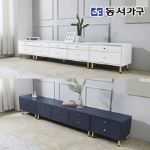 동서가구 네오 호시 모던감성 TV다이 2700 거실장 풀세트 NEO947, 그레이