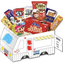 해태제과 띵동 푸드트럭 과자세트 710g, 해태제과 과자 9종, 1세트