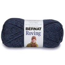 Bernat Roving Yarn 3.5 oz Gauge 5 Bulky Cobalt, 1