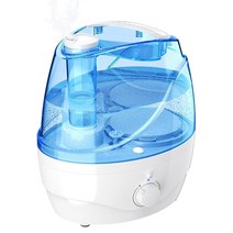 침실용 가습기블루-화이트)
