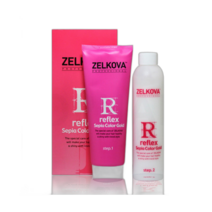 리플렉스 세피아 컬러 골드 염색약 220ml 1021452, 4N 자연갈색