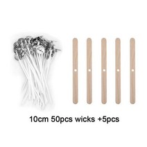 밀랍초 2.6-20cm 50 PCS/100 PCS 촛불 Wicks 무연 왁 스 순수 코 튼 코어 DIY 촛불에 대 한 Pre-Waxed 파티 용품 만들기, [11] 100pcs-15cm