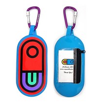 에어블라스터 AIRPILL LOGO 에나멜 시즌권케이스 Blue / Red