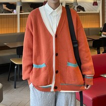 남이넥가디건 B330B385 P482022 년 가을 브이넥가디건 스웨터 남자 4993241530