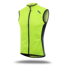[도디치] 골프메쉬 바람막이 베스트(형광) 자전거의류 자전거상의 자전거바람막이