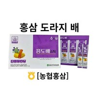 [농협홍삼] 홍도배스틱 (10ml X 30포) 홍삼 도라지배스틱 도라지배즙 도라지배청 배도라지 배즙도라지즙 도라지즙 배즙 배도라지즙
