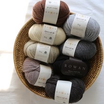 로완 알파카소프트 DK (Rowan alpaca soft DK) 로완실 영국수입실 부드러운실 알파카실 손뜨개실, 212 마린블루(네이비)