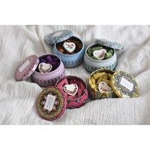 제이아로마향 콘향 틴케이스 5종 세트 라벤더 프리지아 릴렉스 자스민 샌달우드