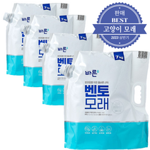 [4개세트] 바른 벤토모래 7kg 4개 고양이 모래 renewal, 1개 (7kg)