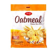 오트밀 미니바이트 치즈 220g 3개 치즈맛 대용량 곡물 과자 인간사료 사무실간식, 이메이 초코 구미볼(408g)