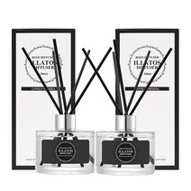 일라토스 디퓨저 200ml 본품2개 총400ml, 라임바질1개+로즈가든1개