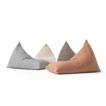 빈백 쇼파 1인 튜브 소파 마약 의자 좌식 거실 자취방, 베이지색