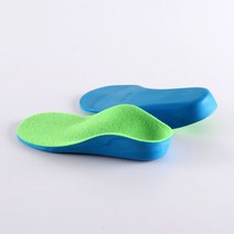 족저 근막염 깔창 요족 평발 아치 외반 아킬레스건염, 240mm, 블루그린