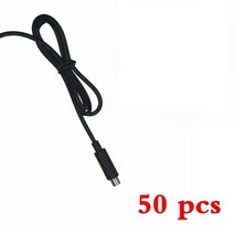 전동킥보드충전기 36v 48v 52v 60v 8mm dc 충전 케이블 42v 2a 부품, 50개