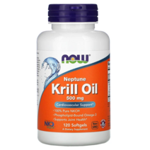 Now Foods Neptune Krill Oil 나우푸드 넵튠 크릴 오일 500mg 120소프트젤, 120정, 1병