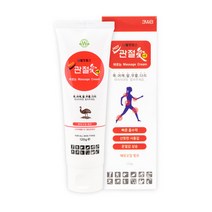 웰빙헬스 관절애 바르는 마사지크림 튜브 핫크림 일반크림 에뮤오일함유 운동전후 근육 보습 영양, 1개입, 5개
