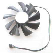 CF9015H12S 85mm 12V 0.45A 4 핀 VGA 팬 INNO3D RTX2080ti 2080 2070 슈퍼 트윈 X2 비디오 그래픽 카드 쿨러 냉각, 01 Long wire