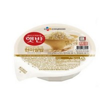 햇반 현미쌀밥, 210g, 19개