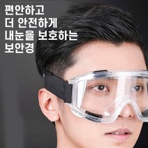 보안경 투명 고글 의료용 산업용 보호안경 김서림방지 방역고글 _ 23021601EA