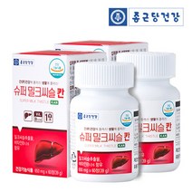 종근당 건강 종근당건강 슈퍼 밀크씨슬 칸 60정 2병 (4개월분), 옵션선택, 단품없음