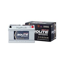 기아 K5JF 쏠라이트 자동차 배터리 AGM80L, 없음, 1개