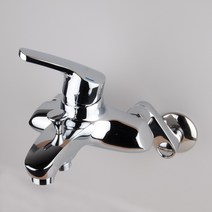 키바스 욕실 샤워수전 세트 벽붙이 KBE-600C, 1개