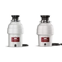 웨이스트 킹 Legend Series 1 HP 전원 코드가 있는 연속 공급 쓰레기 처리 - L-8000 & L-3200 (2개), 단일옵션