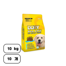 도비 올 라이프 전견종용 기능성 사료, 닭, 10kg, 10개