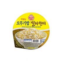 오뚜기햇반 라면에딱좋은 오뚜기 발아현미 즉석 밥 210 G 6개