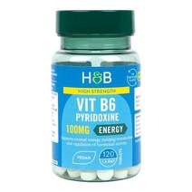 Holland & Barrett 홀랜드앤바렛 비타민 B6 100mg 100정