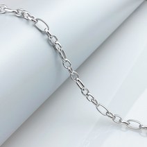 [DC1-009] 써지컬스틸 부자재 280체인 목걸이 팔찌 만들기 재료 (50CM)