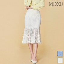 미쏘 레이스 게더 스커트 MIWWH9521D