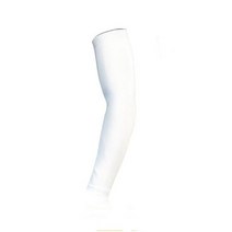 런닝 사이클 암웨어 쿨 토시 여름 스포츠 UV 보호 팔 슬리브 농구 사이클링 워머 달리기 배구 선 스크린 밴드러닝 암워머, 1Pcs White+L