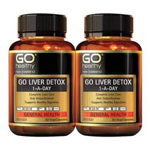 고헬씨(Go Healthy) 고헬씨 리버 디톡스 60 베지캡슐 X 2개, 120캡슐, 1세트