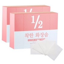 어퓨 1/2 착한 화장솜, 120매입, 22개