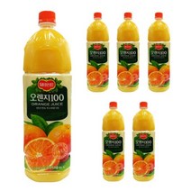 롯데 델몬트 오렌지 주스 1.5L x4펫 낱개, 단품, 단품