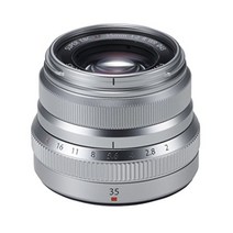 후지필름 후지논 XF23mm F2.0 R WR 단렌즈, XF 35mm F2 + 실버 + 단품