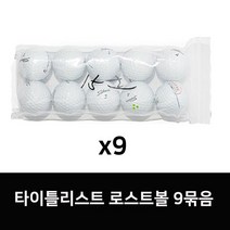 타이틀리스트 정품 판매1위 이번달 20 로스트골프공 V1V1X 화이트 9묶음 마포골프점 몬스터, 단일 제품