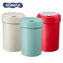 코멕스 클린 종량제 휴지통 10L 20L 베이지민트레드, 20L 레드