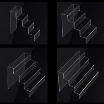 매대진열대 계단식4단 받침대 악세사리 향수 매니큐어 거치대 매장전시 아크릴 마트 백화점, 200mm