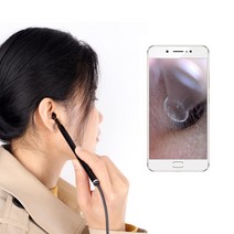 3in 1 USB 내시경 미니 소형 귀 청소 Borescope for Android Otoscope 카메라 Usb C, 01 파란_01 5.5mm