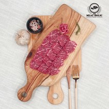 소고기 미국산 살치살 슬라이스 구이 스테이크 300g, 초이스, 슬라이스(4mm) 300g, 1개