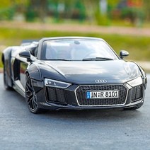 iscale 아우디 R8 스파이더 1대18 다이캐스트, 옐로우