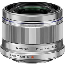 올림푸스 m.zuiko 디지털 25mm f1.8 렌즈 마이크로 포서드 카메라용(실버), 찢어진 조각