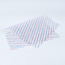 베이킹용지 모음지_노루지 유산지_ 평판지 왁스페이퍼 식품지_무지 인쇄제품, 왁스페이퍼 화이트 스크립트, 250장