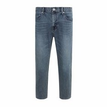 버커루진 [버커루]남성 크롭 레귤러 데님 팬츠(B222DP121P)